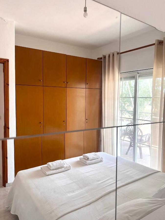 Dimitra House Entire Apartment With Balcony And View Pherrai Ngoại thất bức ảnh