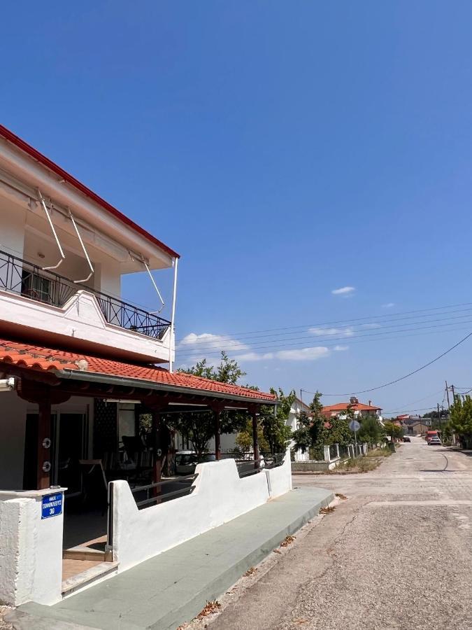 Dimitra House Entire Apartment With Balcony And View Pherrai Ngoại thất bức ảnh